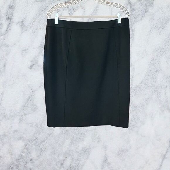 NWT Halogen Pencil Lined Skirt - Black Size 12 - Picture 4 of 12